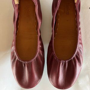 Tieks, Burgundy, sz 9